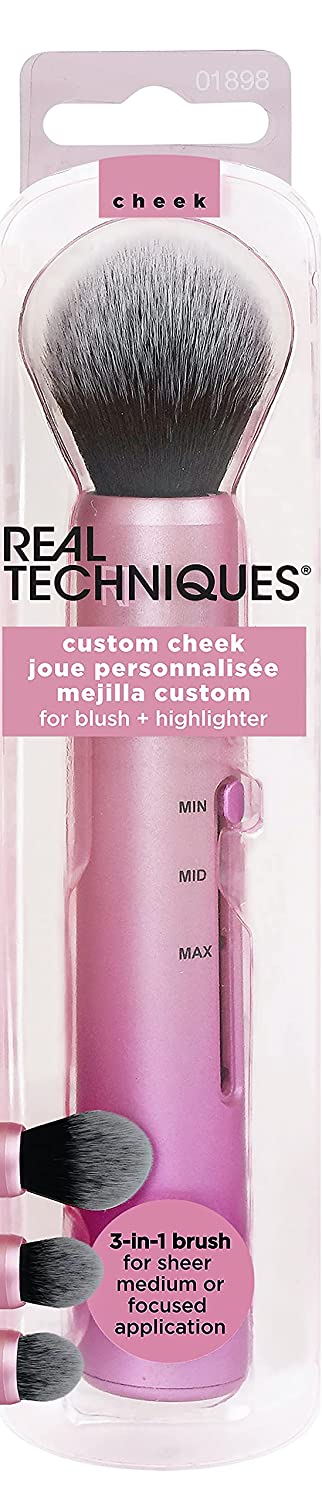 Real Techniques Adjustable Blush Brush 3 in 1 Blush Bronzer Brush