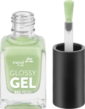trend !t up Nail polish Glossy Gel 190 Light Green, 11 ml
