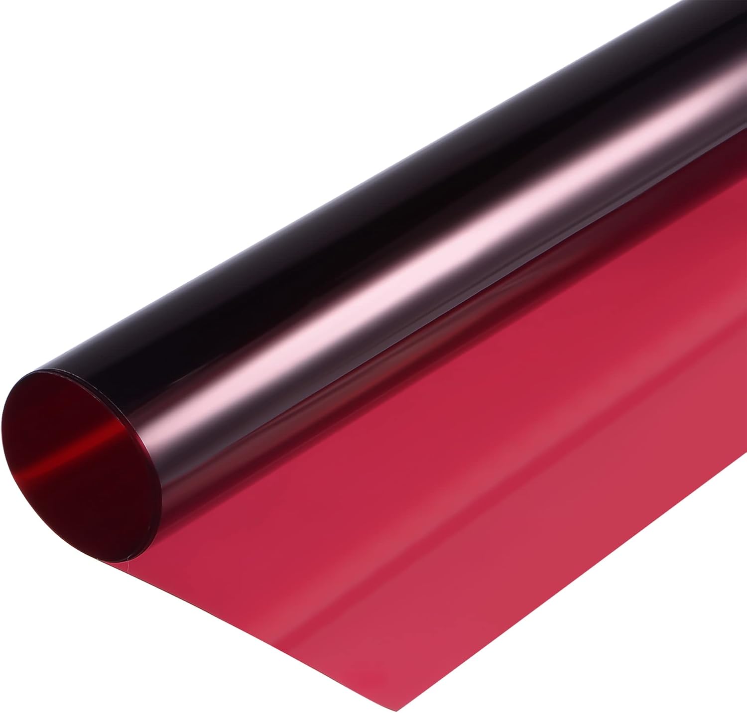 sourcing map Store sourcing map 40x50cm Dark Red Polyester Film Gel Filter Paper Photo Studio Red Light