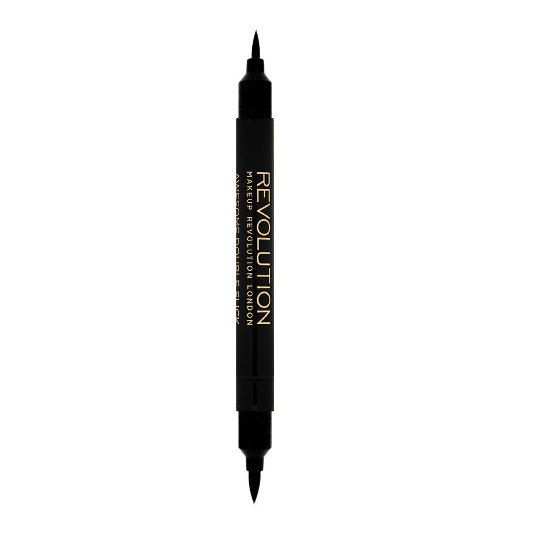 Makeup Revolution, Thick & Thin Dual Liquid Eyeliner, liquid eyeliner, 1ml