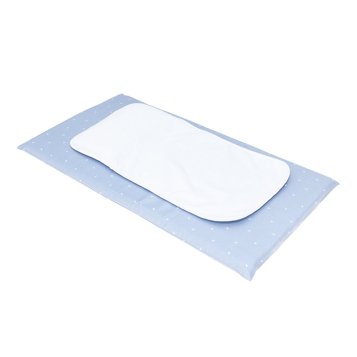 Cambrass Changing Mat 37974 Bath Plus Be Origami Cushion, 44 x 78 cm, Blue