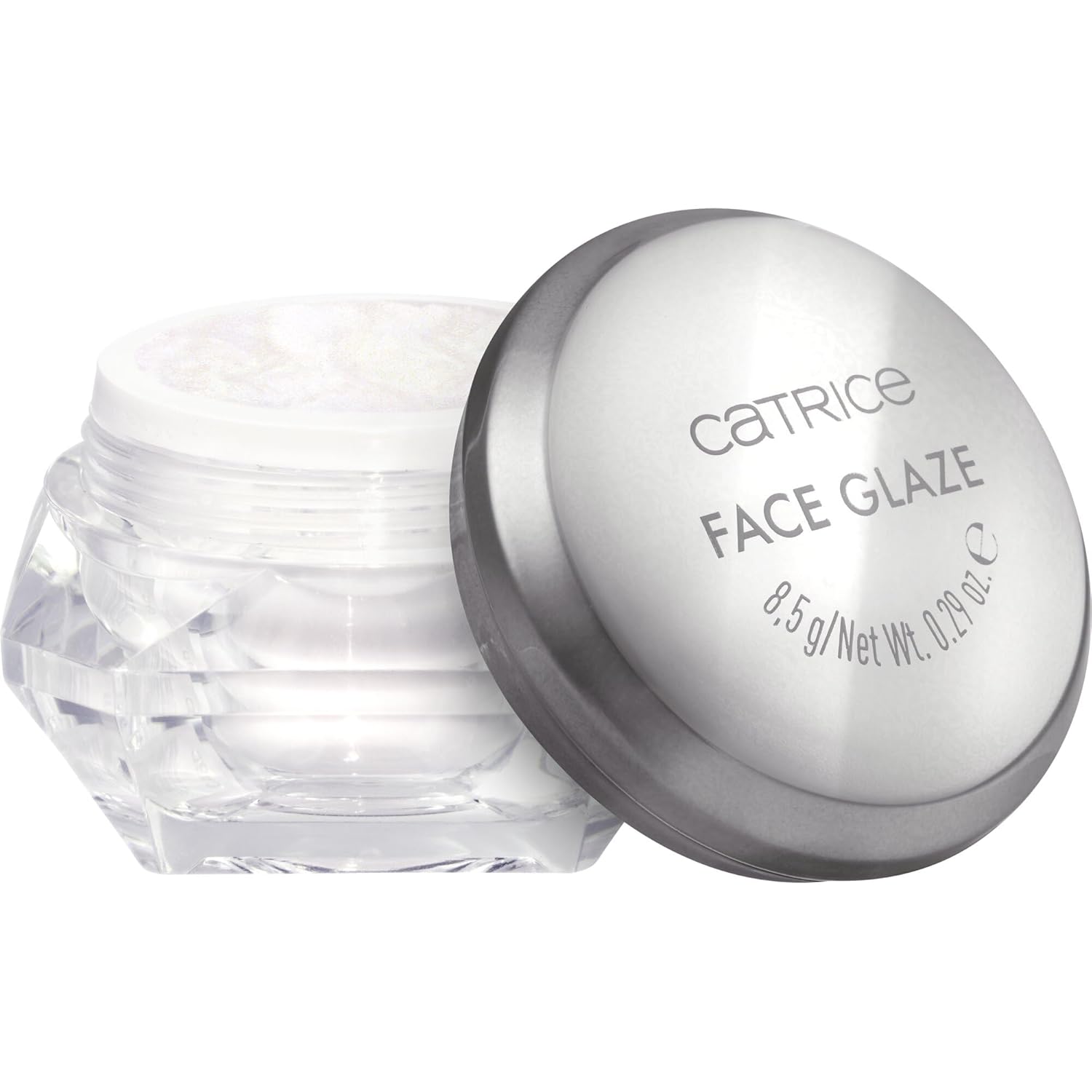 Catrice Arctic Illusion Face Glaze, Highlighter, No. C01, Multicoloured, Shimmering, Holographic, Vegan, Oil-Free, Perfume, No Alcohol, Pack of 1 (8.5 g)