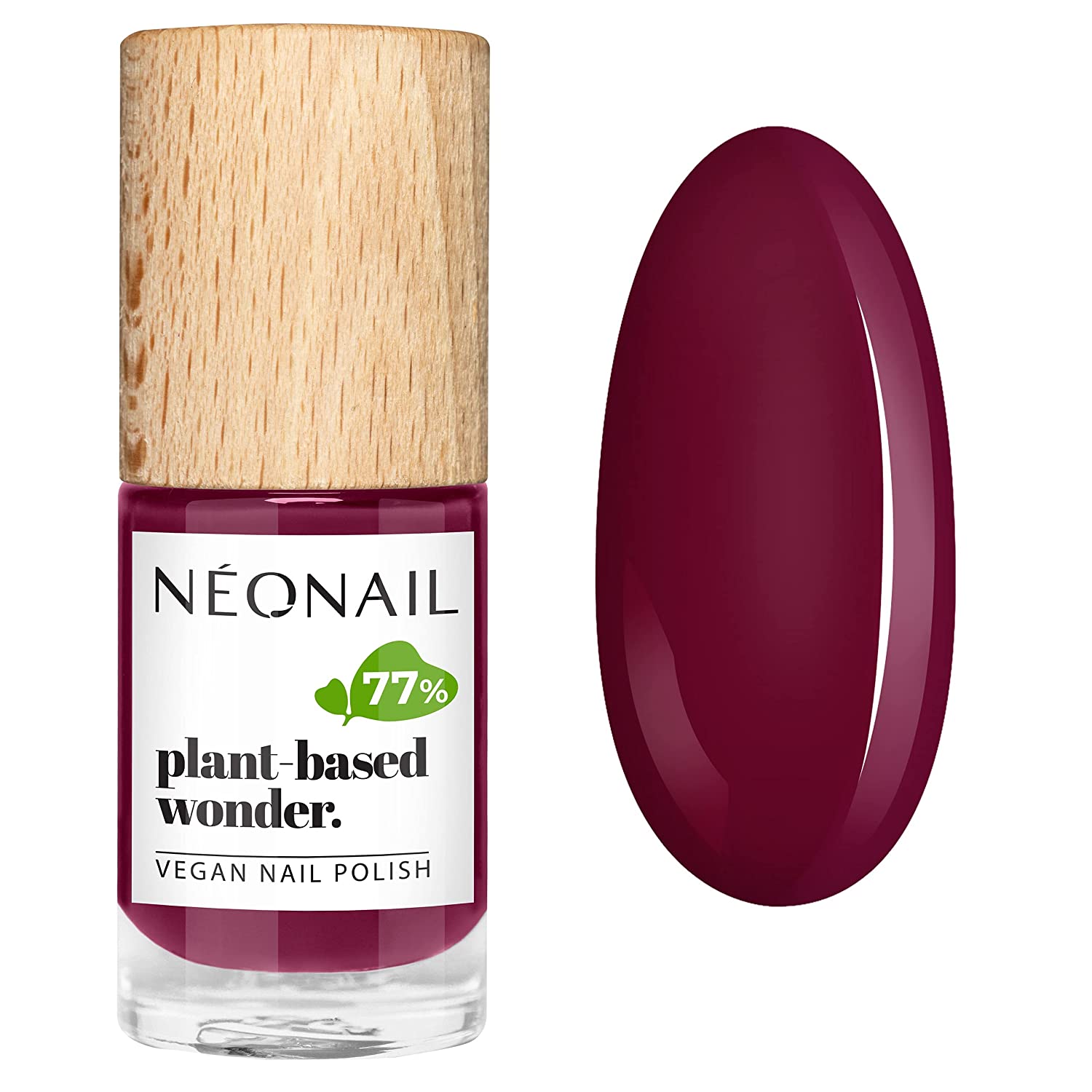 NEONAIL VEGAN Classic Nail Polish Pink 7.2 ml Pure Beetroot 8680-7, ‎pure