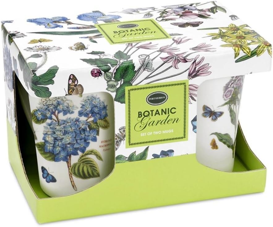 Portmeirion Botanic Garden Mugs 10oz (Pack of 2)