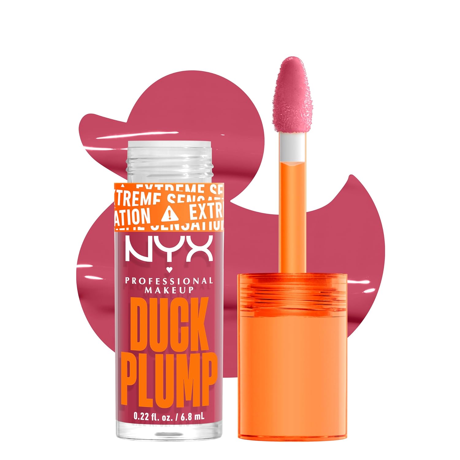 NYX Professional Makeup Duck Plump Lip Plumping Gloss - 09 Strike A Rose