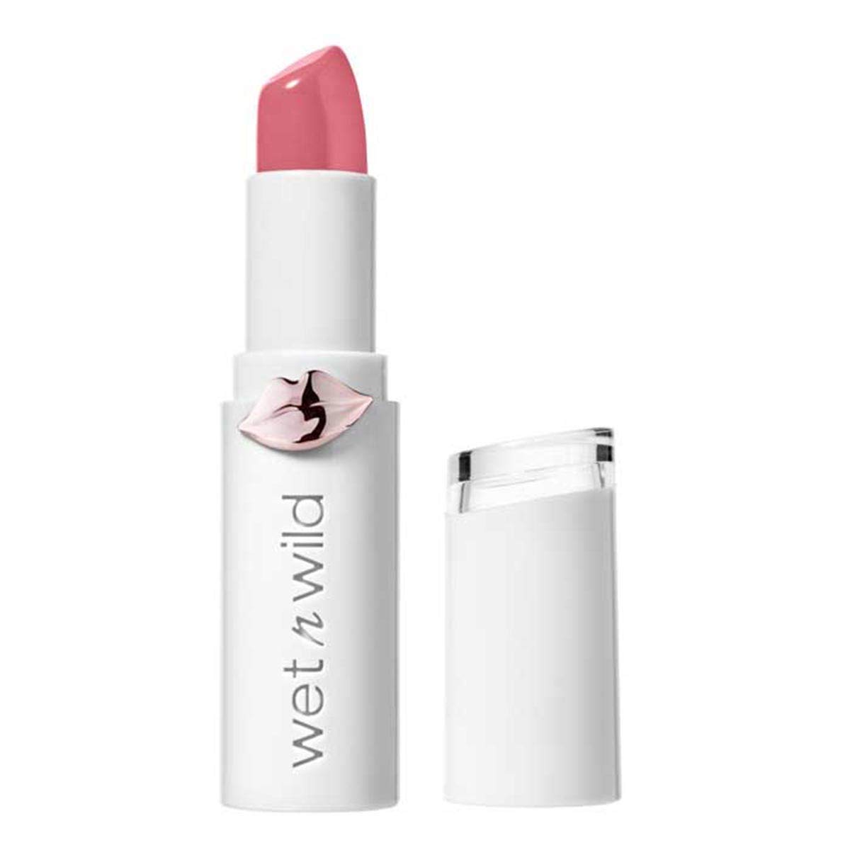 Wet n Wild, Megalast Lipstick, Moisturising Lipstick, Shiny Finish, Formula with Micro Balls, Natural Sea Plants, Coenzyme Q-10, Vitamin A & E, Pinky Ring
