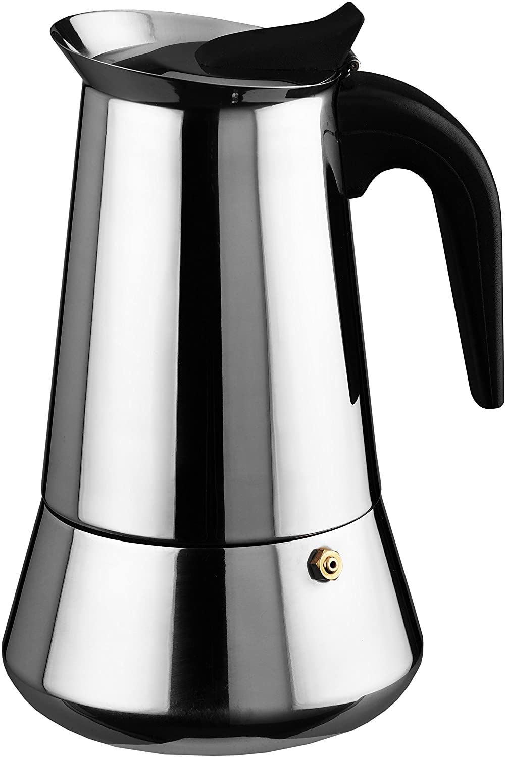 Ilsa Espresso pot, stainless steel, silver, 12 cups centimetres