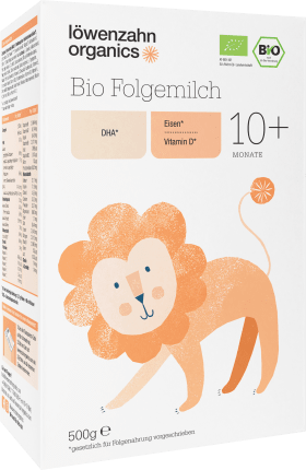 Löwenzahn Organics Follow-up milk 3 after the 10th month, 500 g