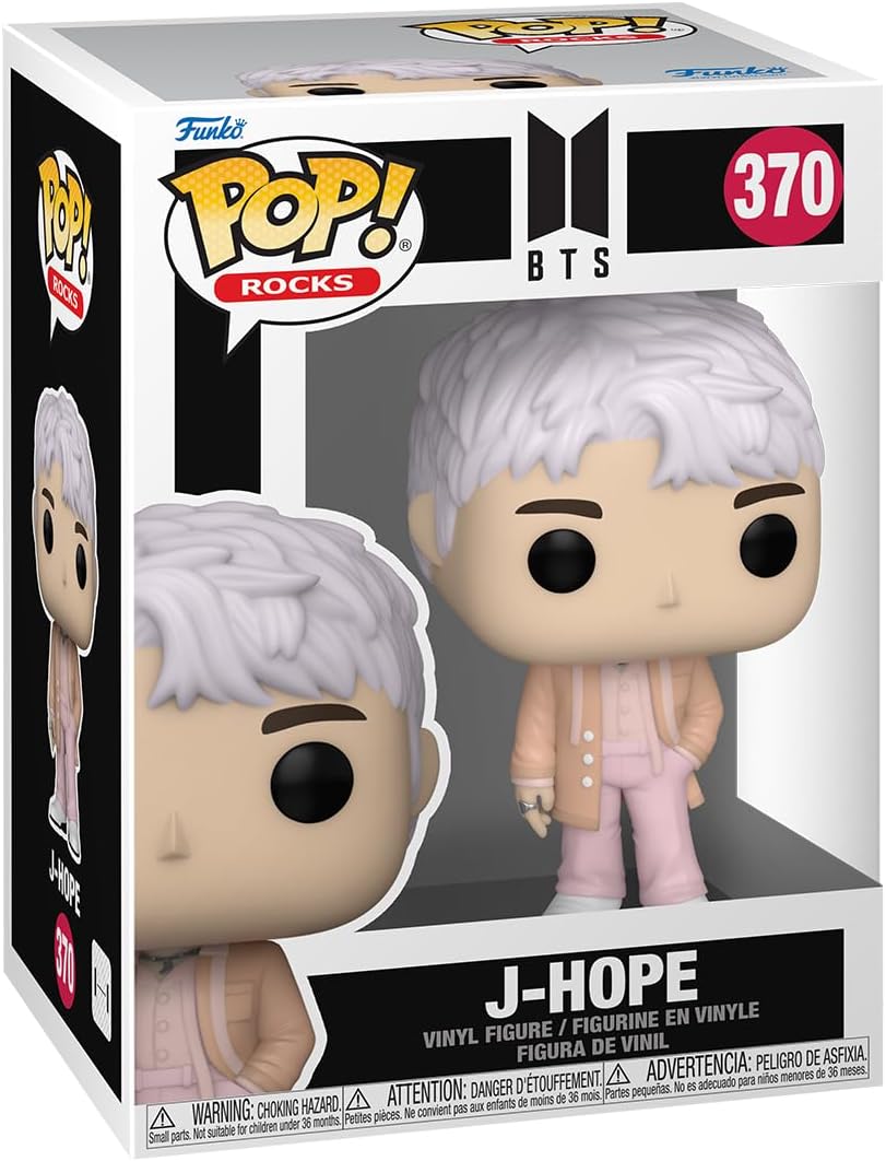 Funko Pop! Rocks: BTS - J-Hope - J Hope - Vinyl Collectible Figure - Gift Idea - Official Merchandise - Toys For Children and Adults - Music Fans - Model Figure For Collectors and Display