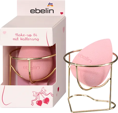 Makeup egg with holder "Cherry Love", 2 pieces