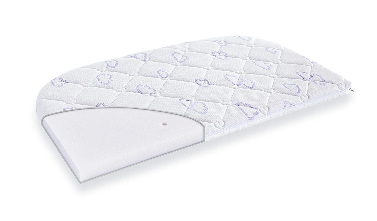 Traeumeland Träumeland Sleepy Mattress (Cradle, Pram, Bassinet)  White