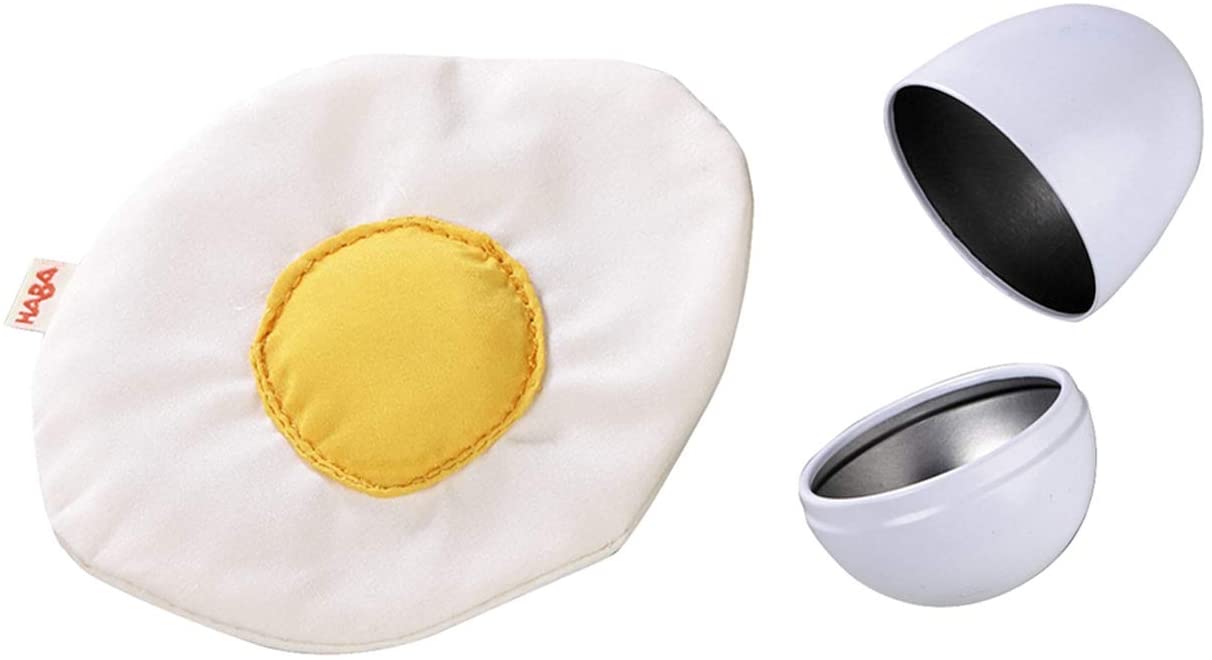 Haba 1528 Fried Egg Smart Shop And Kitchen Accessory Toddler Toy For Ages 3