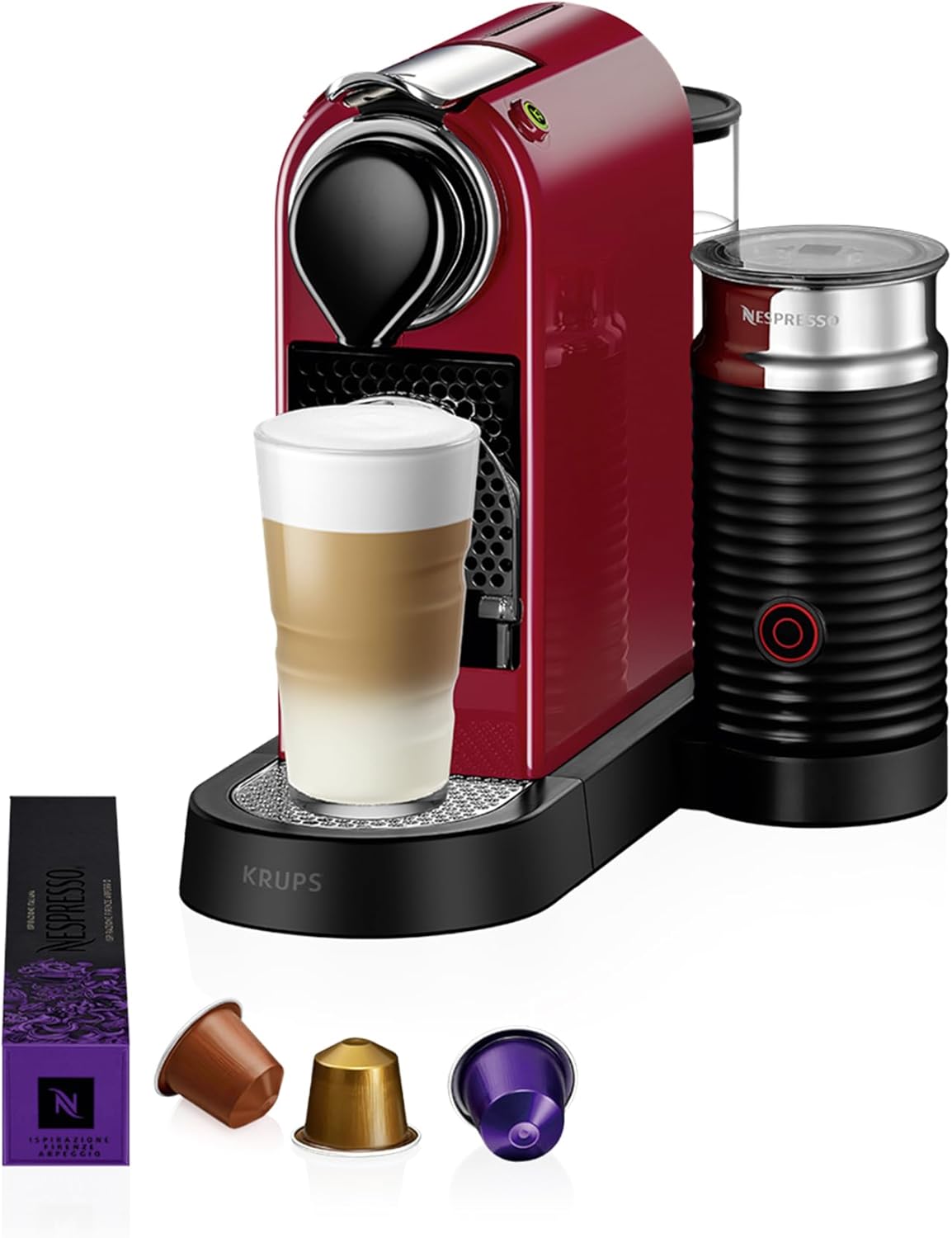Krups Nespresso Coffee Maker Freestanding Espresso Machine