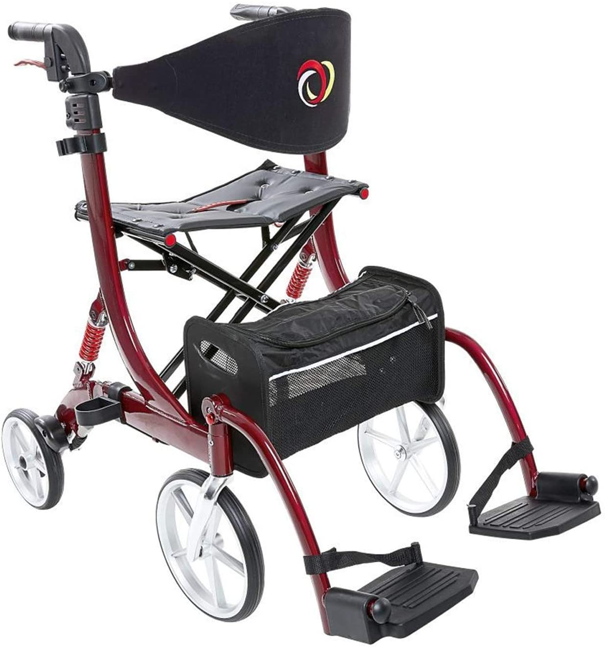 bescomedical Spring Lightweight Rollator with Suspension