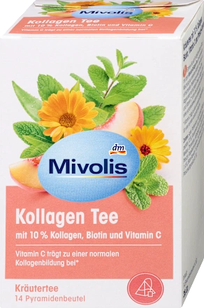 Mivolis Herbal tea, collagen tea (14 tea bags), 28 g