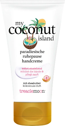 treaclemoon Hand cream my coconut island with shea butter & coconut scent, 75 ml