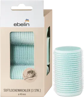 ebelin Soft curlers Ø 40 mm, 3 pieces