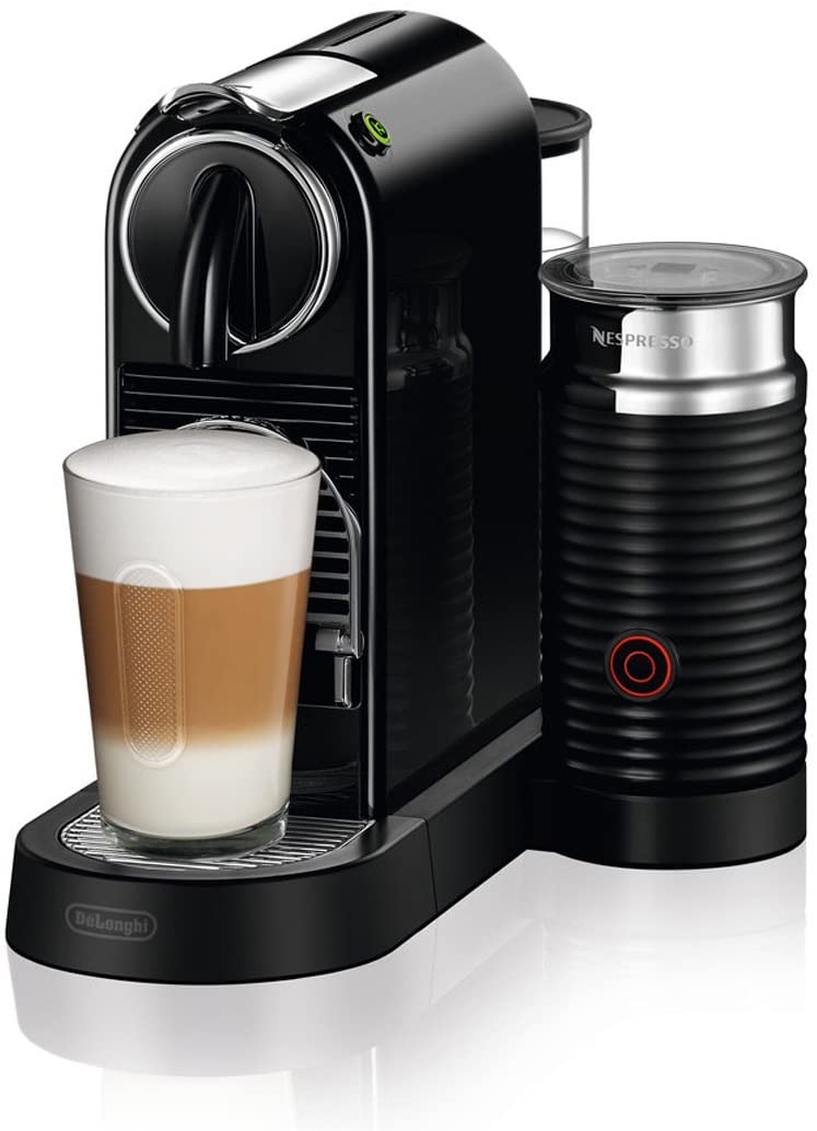 DeLonghi De\'Longhi CitiZ Drip Coffee Maker 1L Black – Coffee Machine (Autonomous, Semi-Automática, Drip Coffee Maker, Coffee Capsule, Cappuccino, Espresso, Lungo, Black)