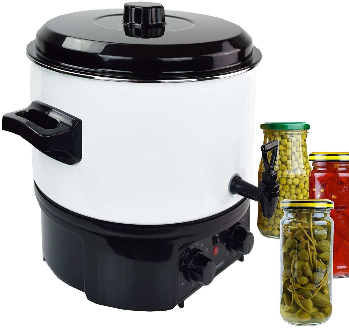 Syntrox Germany 20 Litre Automatic Preserving Mulled Wine Boiler, Hot Beverage Automatic Stainless Steel with 1800 W