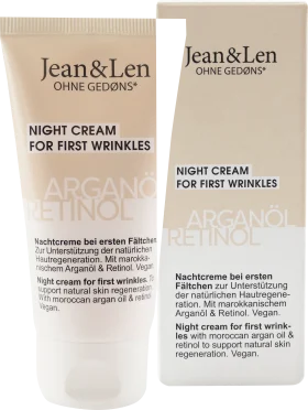 Jean & Len Night cream argan oil, 50 ml