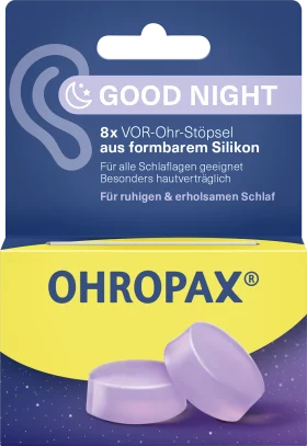 Ohropax earplugs good night, 8 pcs
