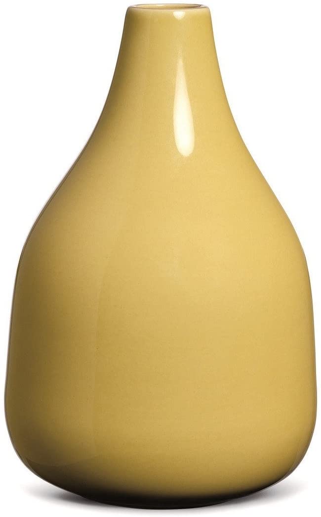 Kohler Vase Round, Brown, Ceramic, height 10 CM