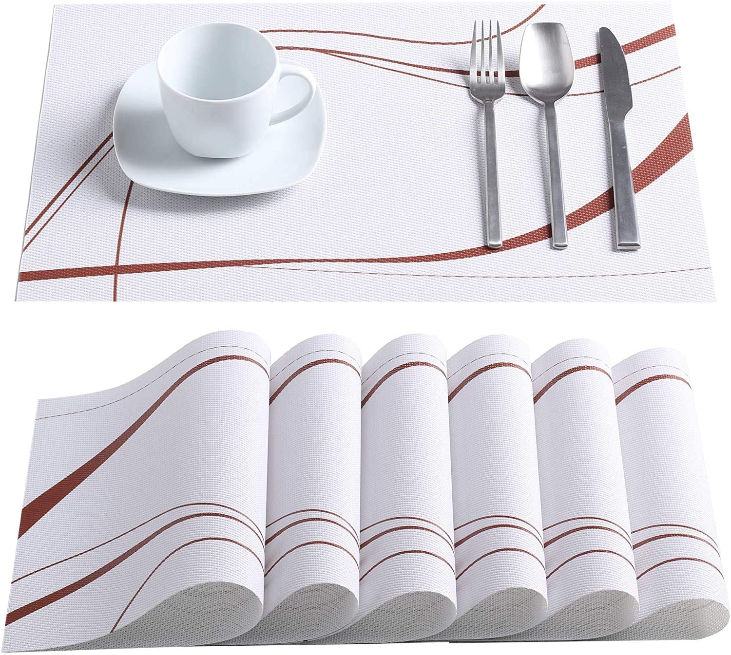 Veweet Bonnie Series Porcelain Dinner Set, 60 Pieces for 12 People