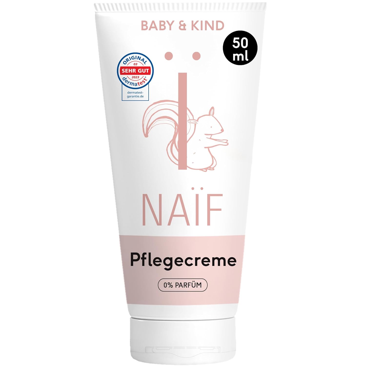Naïf - Care Cream - for Baby & Child - Natural Based Ingredients - Face Cream Children & Babies - Cream with 0% Perfume without Additives - Baby Care - Baby Cream - Newborn Care - 50ml