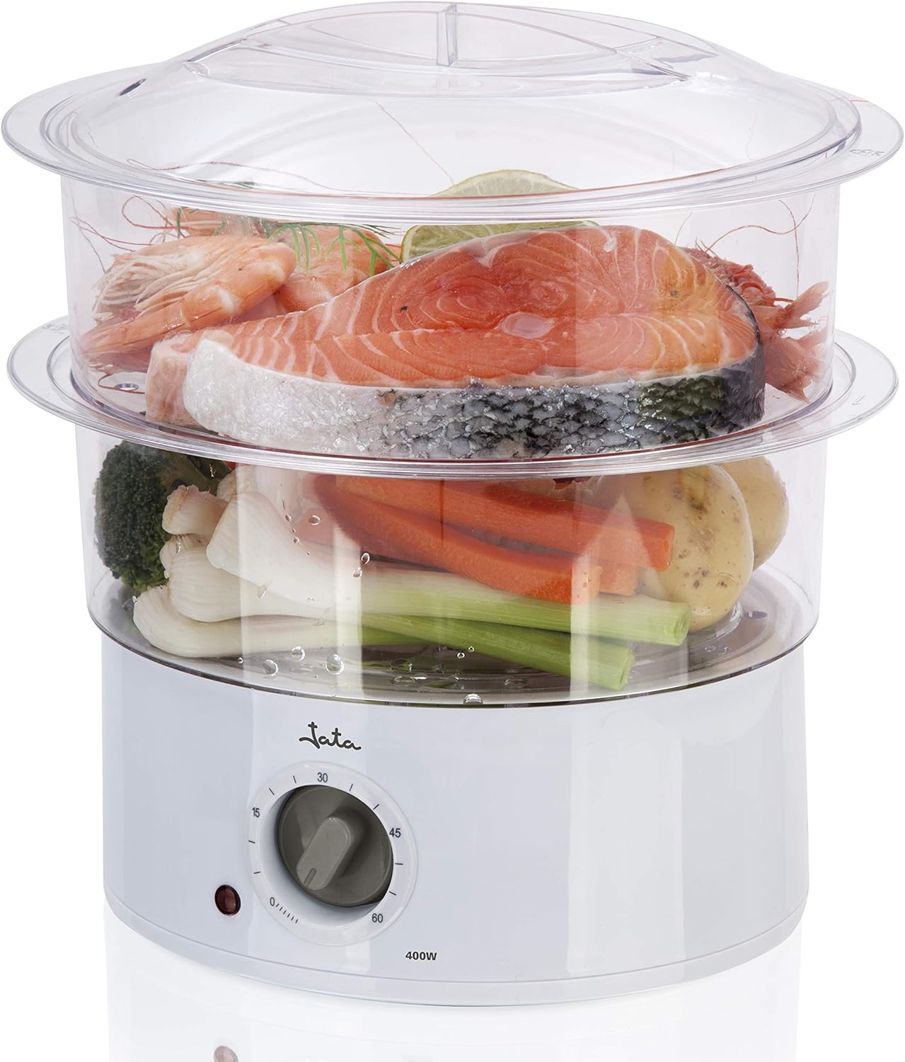 Jata CV5020 Electric Steamer 600 W 3.5 L Plastic White