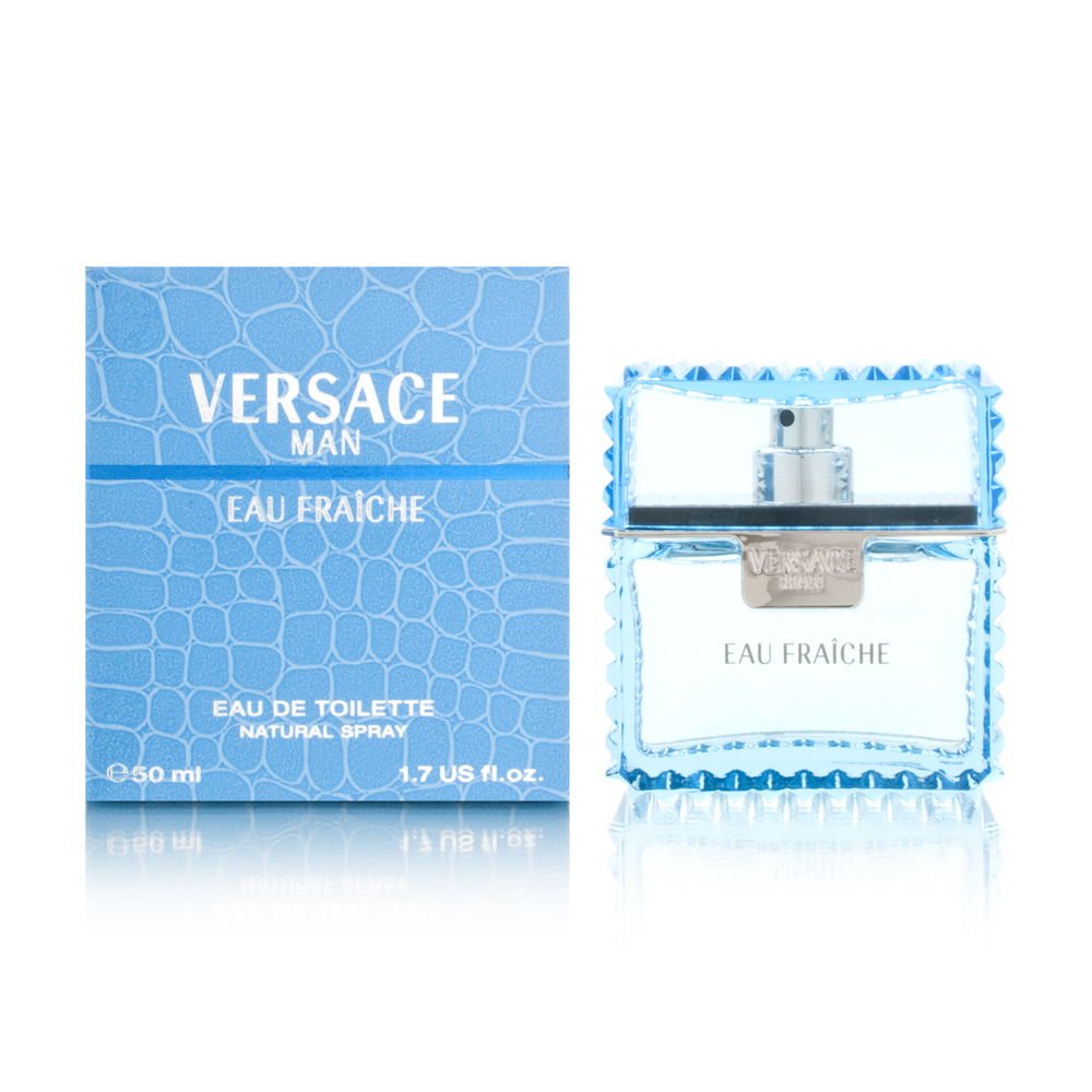 Versace Man Eau Fraiche By Gianni Versace, Eau de Toilette Spray, 50 ml