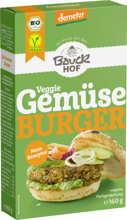 Bauckhof Dry mix for vegetables-burger, demeter, 160 g
