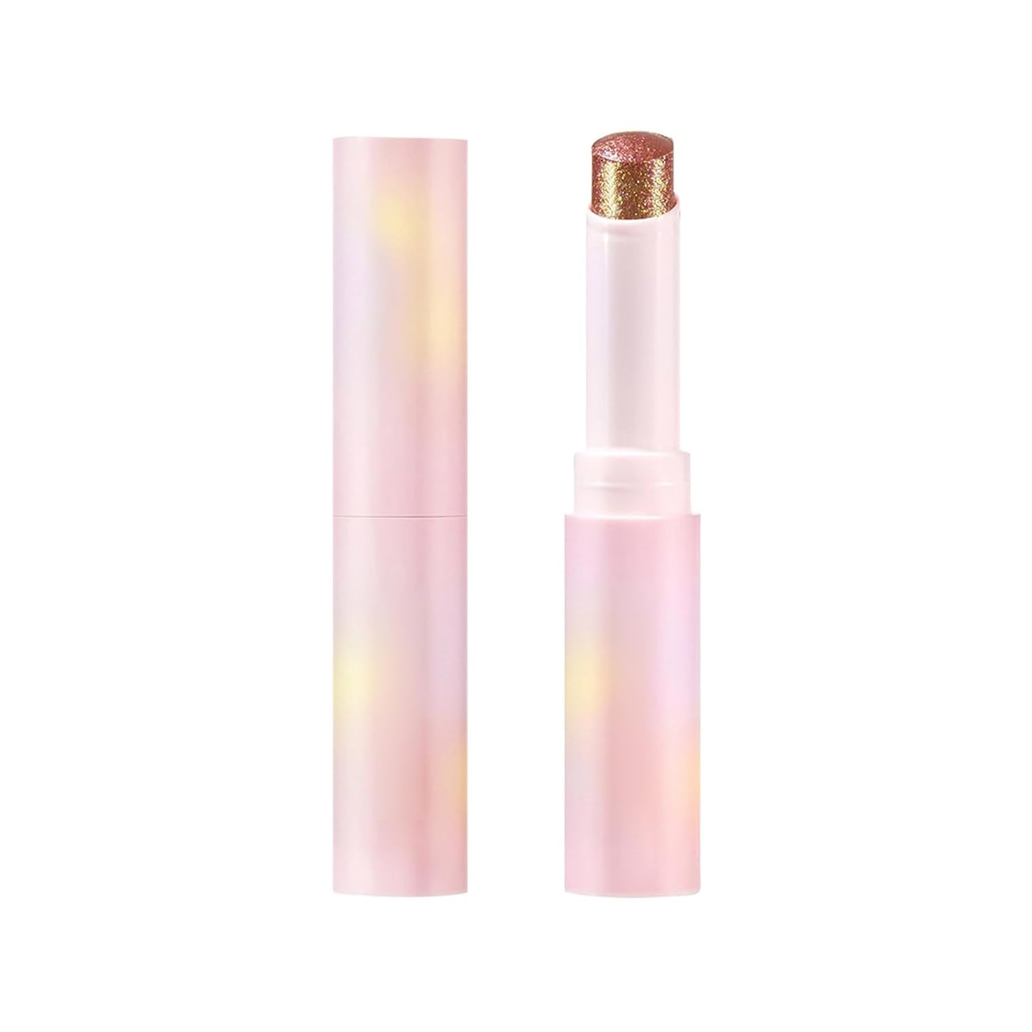 Generic Crystal Jelly Glaze Stick Eyeshadow Stick Brightener Pencil Coloring Pencil with Easy to Blend Long-Lasting Eyeshadow SNh195 (W, 8.3 cm)