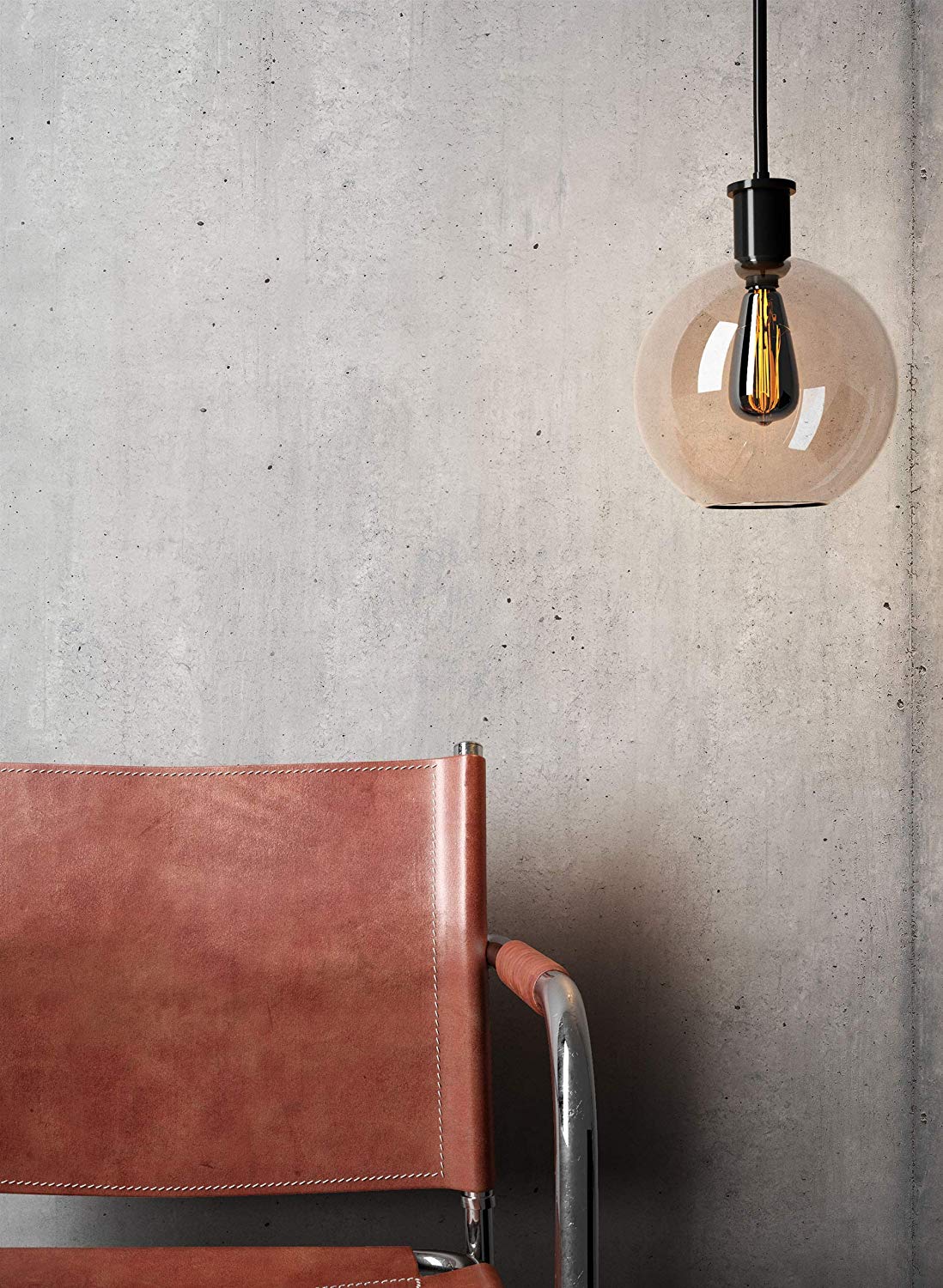Newroom Design Newroom Concrete Effect Wallpaper Red Concrete Modern Non-Woven Wallpaper M