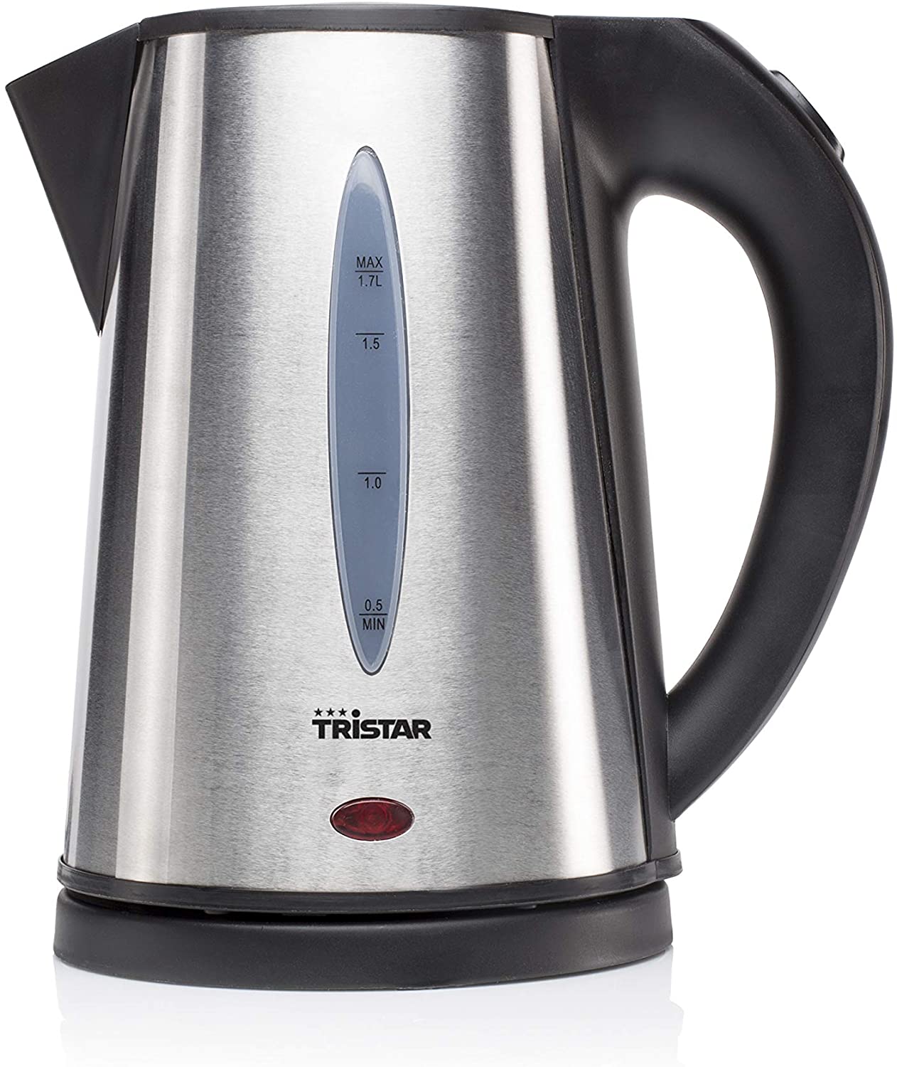 Tristar Tri-Star WK-1338 Electrical Kettle with 360 Degree Rotation and Water Level Indicator, 1.7 Litre, 2000 W
