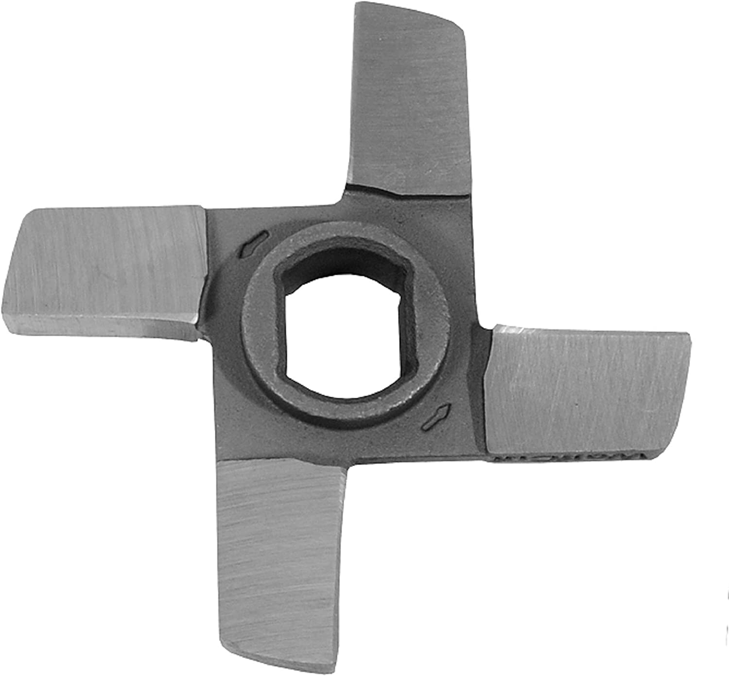 WolfCut C106 Cross Knife for Mincing Machine Doppelschneidiges 4 Flügeliges, Unger System