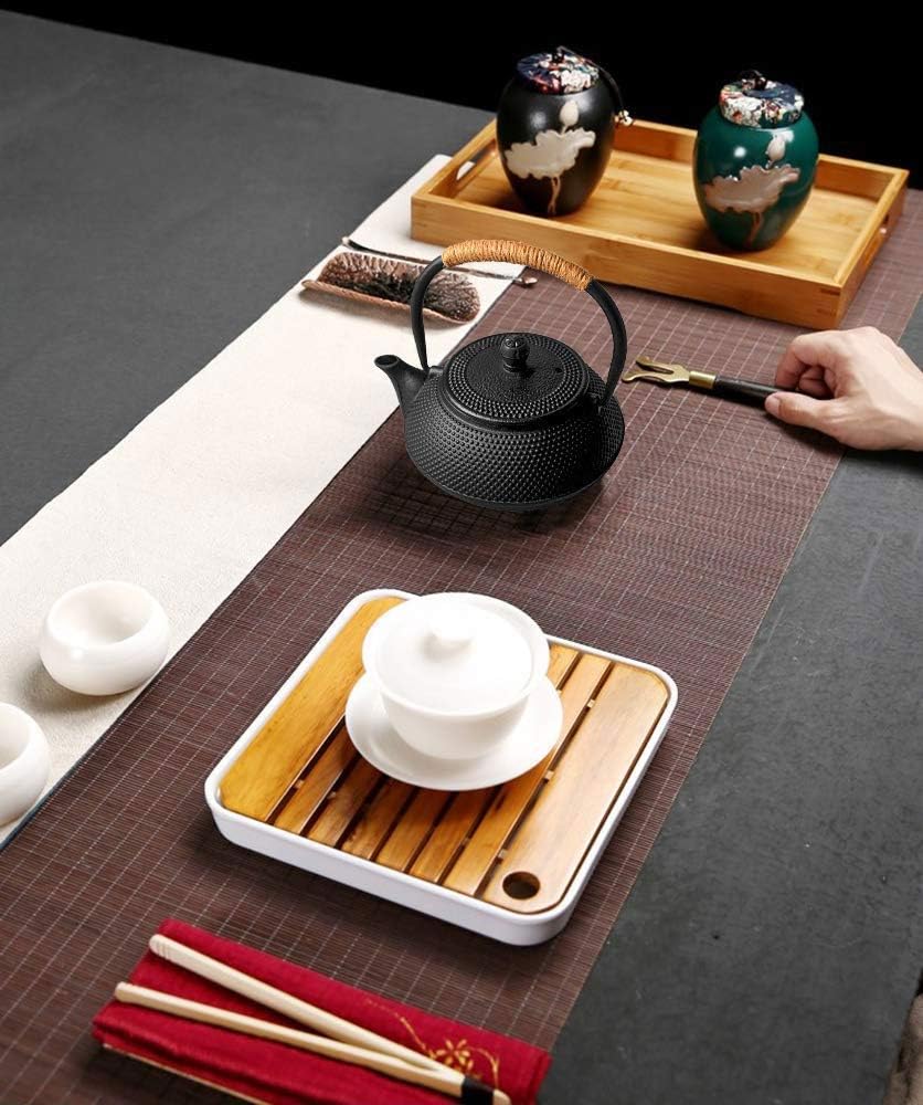 Webao Japanese Teapot Cast Iron with Stainless Steel Tea Strainer Tea Kettle for Loose Tea 0.8 L