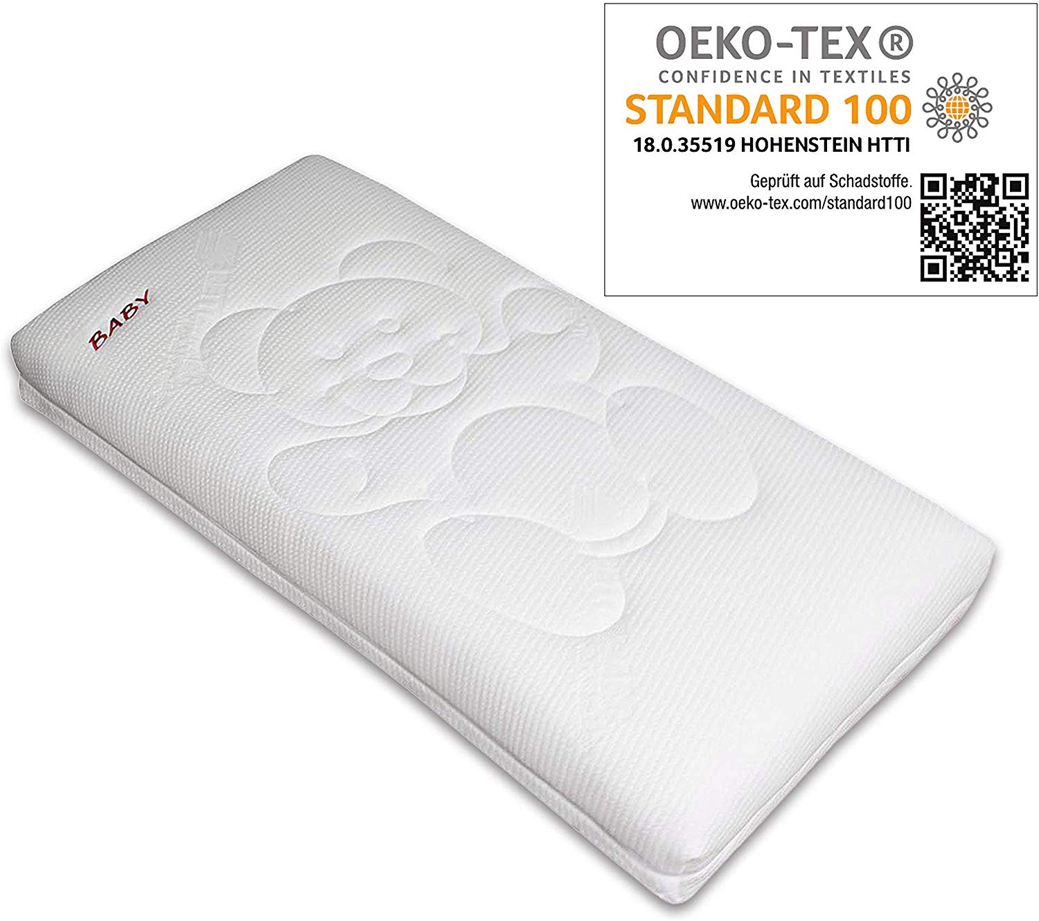 Betten-ABC Abc Junior Duo Child Mattress With Base Baby Side / Infant Side Aloe Vera C