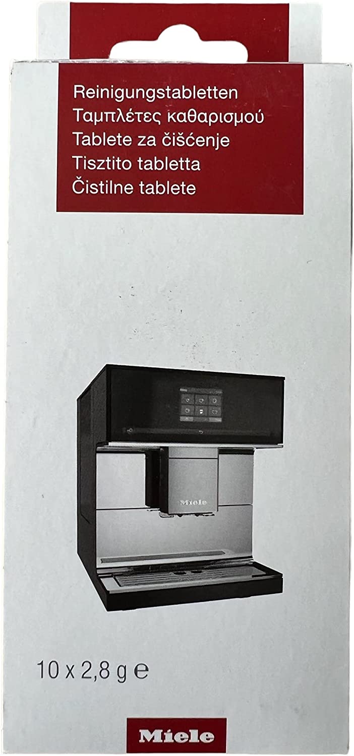 Miele 11201230 Cleaning Tablets for Fully Automatic Coffee Machine 10 x 2.8 g