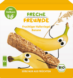 FRECHE FREUNDE Fruchttriegel oat banana, from 1 year, 6x30g, 180 g