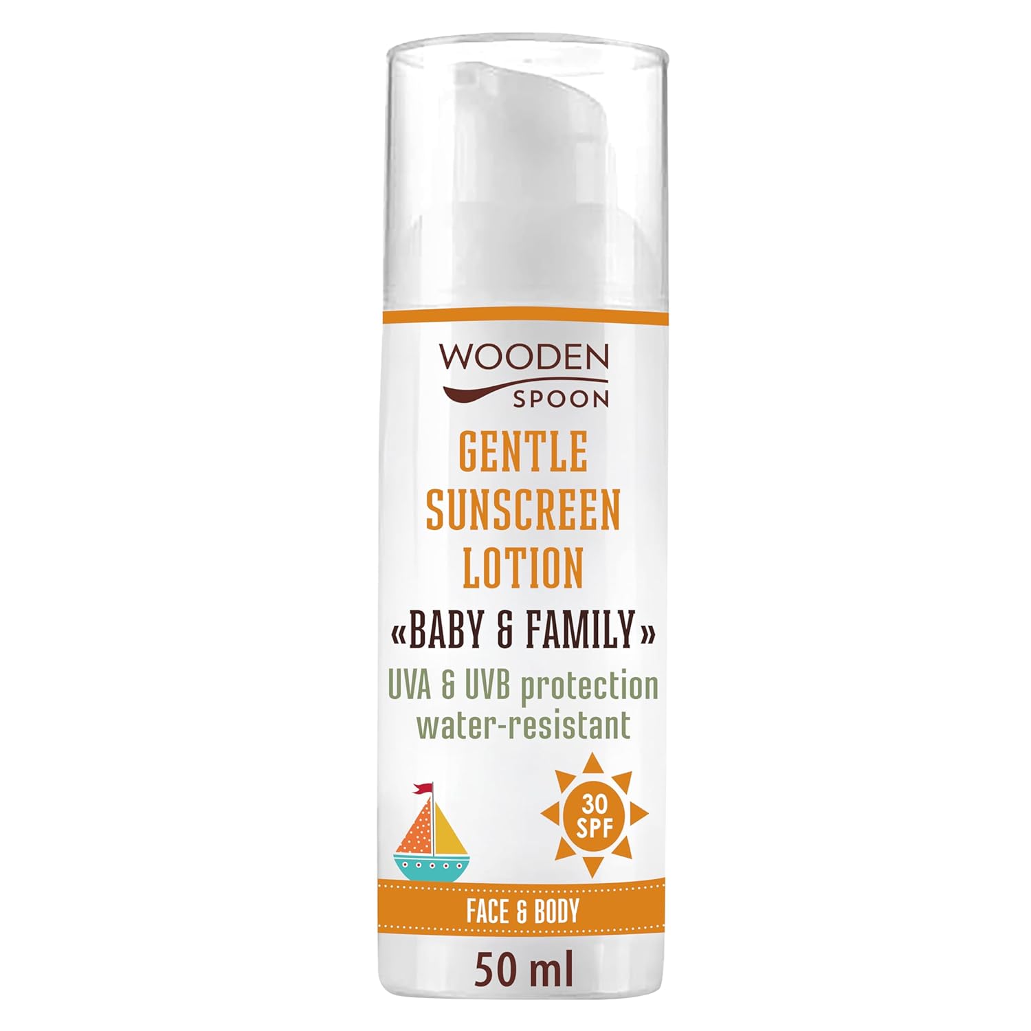 Wooden Spoon Sunscreen SPF 30 50 ml