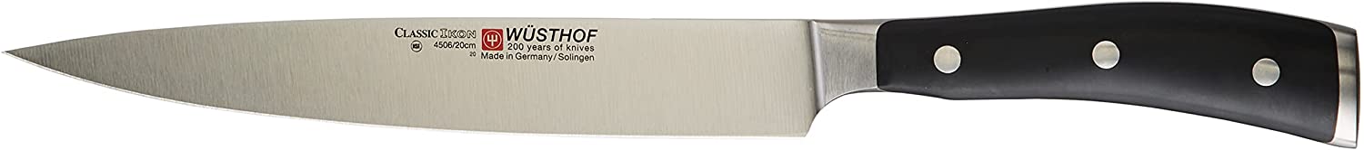 Wusthof Wüsthof Classik Ikon Stainless Steel Chef\'s Knife, Black, 20 cm