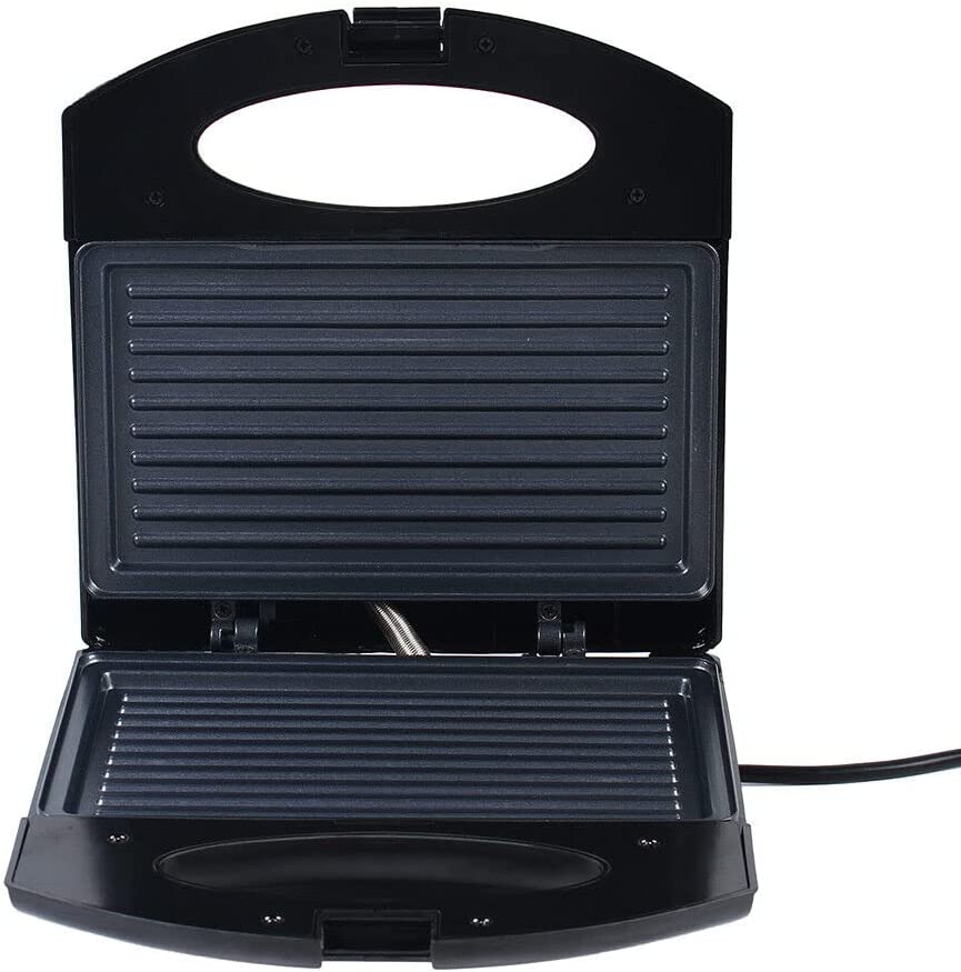 Fetcoi 850 W Sandwich Toaster Electric Grill, Steak Machine, Electric Grill, Panini Maker, Table Grill, Steak and Panini Grill, Non-Stick Sandwich Make, for Sandwich Toasts, Steak Double-Sided Heating