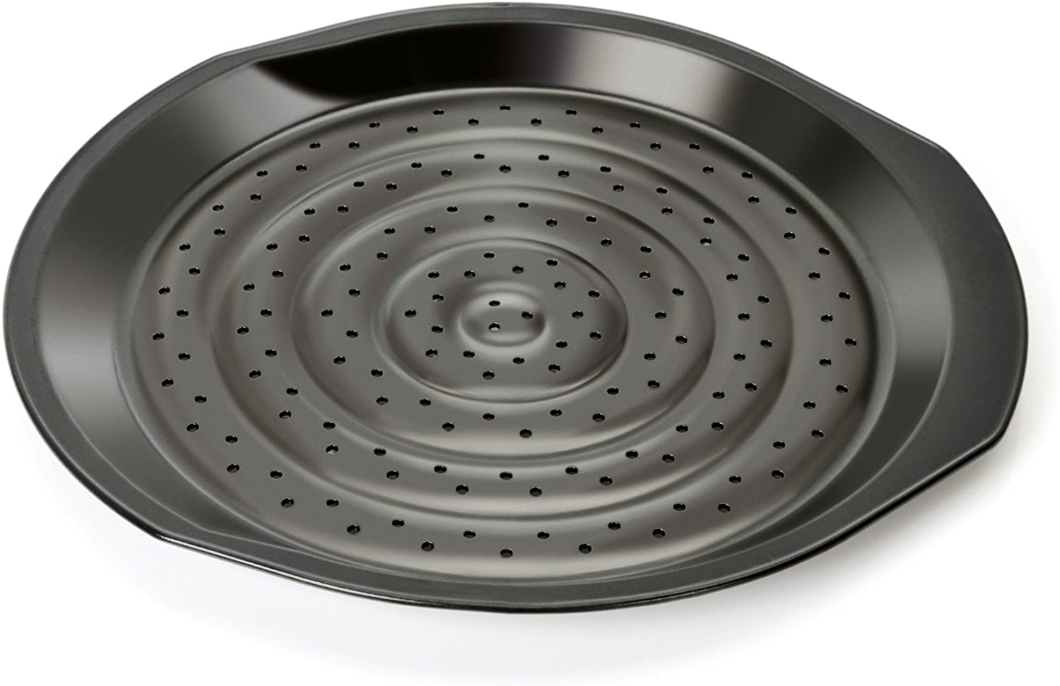 Kaiser Delicious Crossini 647692 Pizza Tray with Thermal Base and Grooves 37 x 35 x 2.5 cm