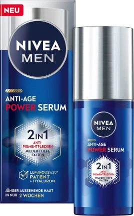 NIVEA MEN Anti Age 2in1 Power Serum, 30 ml