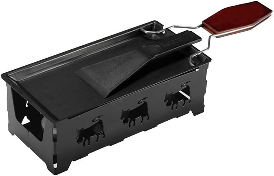 Getdoublerich Portable cheese cooking set for outdoor adventures with candle function