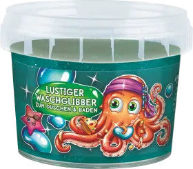 tetesept Children's bath additive shower & bath jelly octopus treasure, 100 g