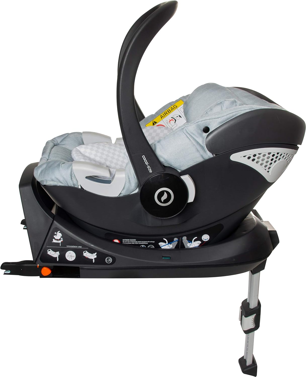 Osann Coco i-Size, Baby Car Seat 40 to 80 cm - Sarah Harrison - Heart