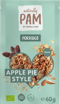 Naturally PAM Porridge, Apple Pie Style, 60 g