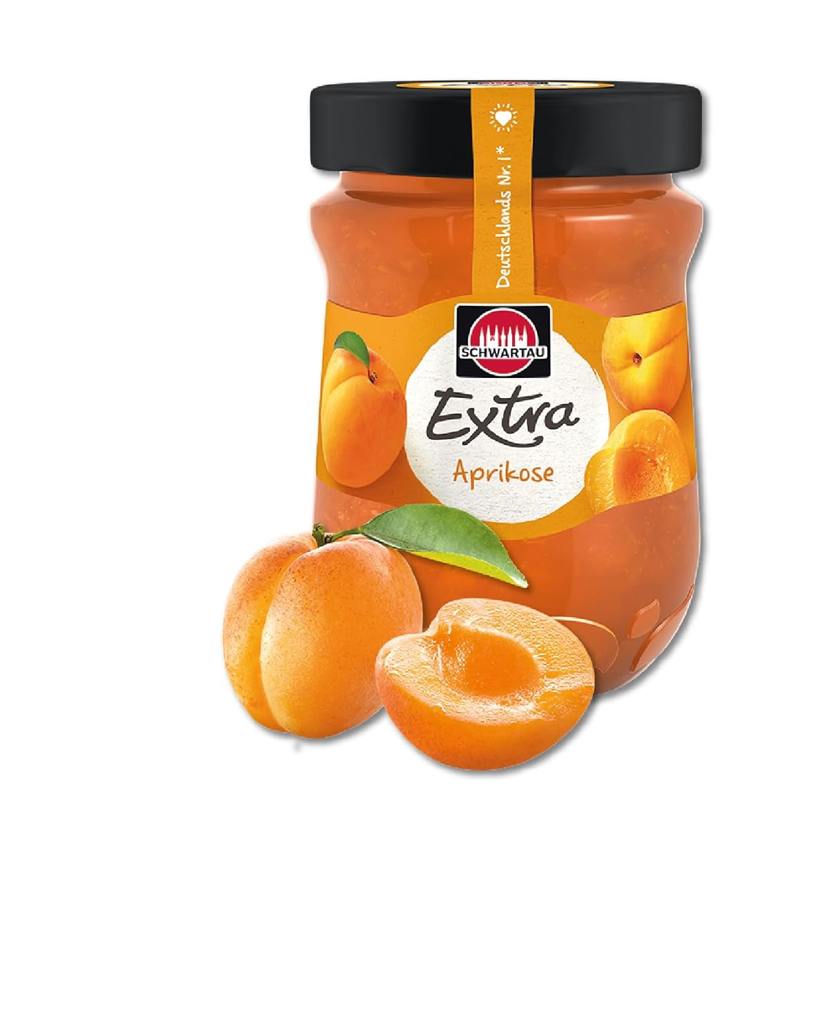 Schwartau Extra Jam Apricot, 340 g
