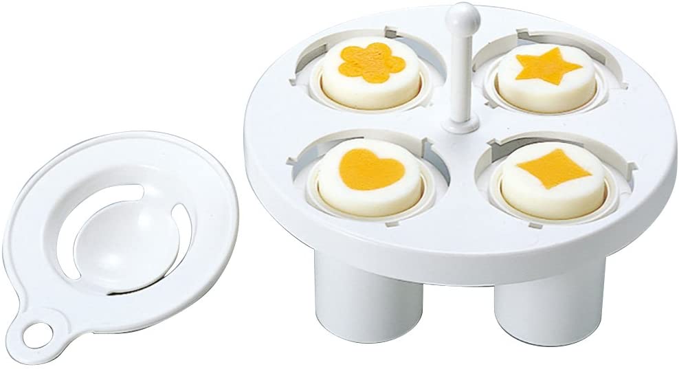 CasaBento Hard boiled egg mould for creating shapes with egg yolk, made in Japan